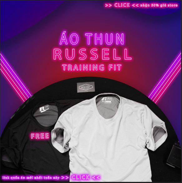 ÁO THUN THỂ THAO RUSSELL VÀ NHỮNG ĐIỀU BẠN CHƯA BIẾT? ao-thun-the-thao-russell-va-nhung-dieu-ban-chua-biet