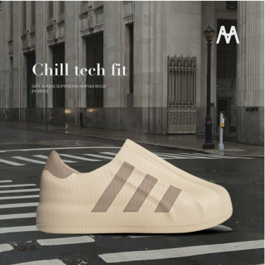 GIÀY ADIDAS SUPERSTAR ADIFOM BEIGE [hq4652] - Image 1
