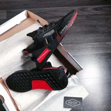 Hàng Chính Hãng Adidas NMD R1 V2 Black/Mutil 2020**