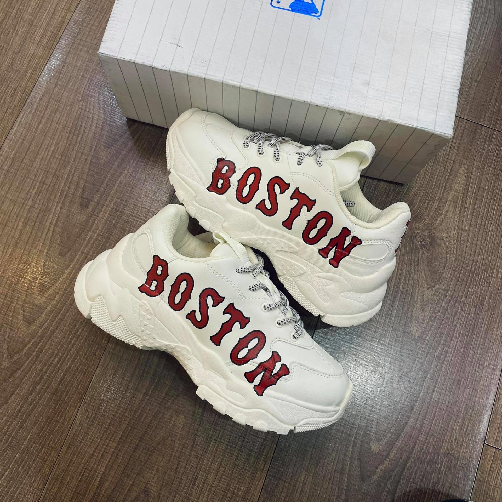 Minhshopvn  Sale Only 1  Hàng Chính Hãng MLB Boston Red Sox Sneaker   Big Ball Chunky P 2021