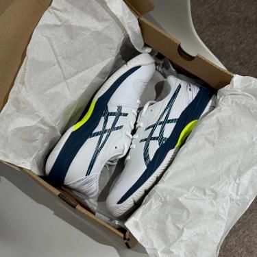 Giày Asics GEL-GAME 9 GS ''WHITE/MAKO BLUE'' [1044A052 104] - Image 1