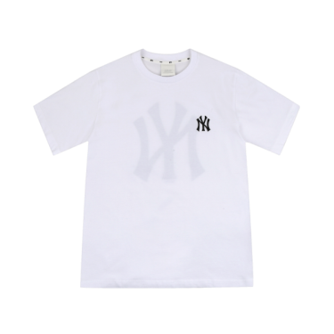 Hàng Chính Hãng Áo Thun MLB NY Big Logo White/Black 2021***