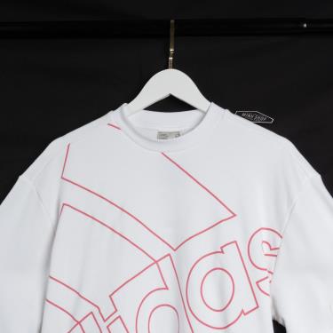 -50% Áo Sweater Adidas Giant Logo White