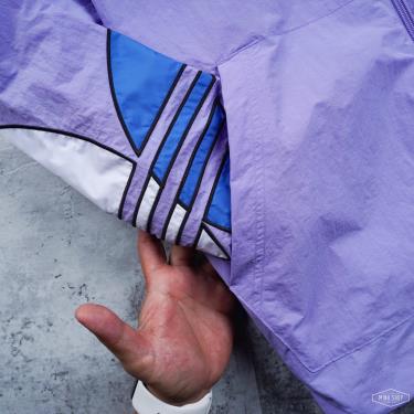 Hàng Chính Hãng Áo Khoác Adidas Big Logo Light Purple 2021**