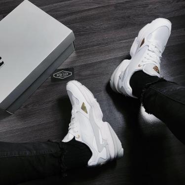 Hàng Chính Hãng Adidas Falcon 'White Gold Metallic' 24K Limited 2020**
