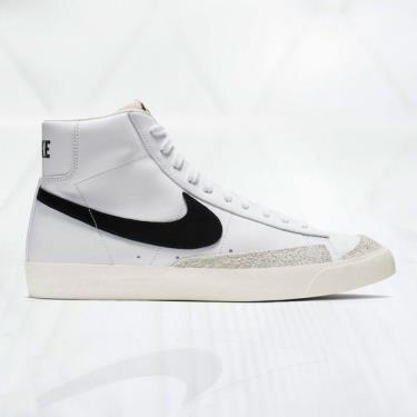 💥 BEST CHOICE 💥 Nike Blazer Mid 77 White/Black  [BQ6806 100]