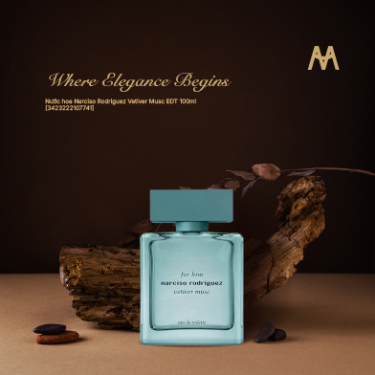 Nước hoa Narciso Rodriguez Vetiver Musc EDT 100ml [3423222107741] - Image 1