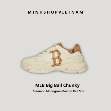 Minhshop.vn - Giày MLB Big Ball Chunky Diamond Monogram Boston Red