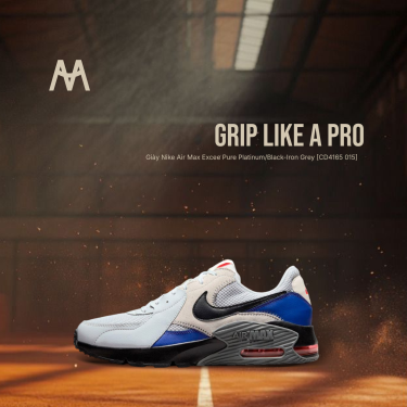 Giày Nike Air Max Excee Pure Platinum/Black-Iron Grey [CD4165 015] - Image 1