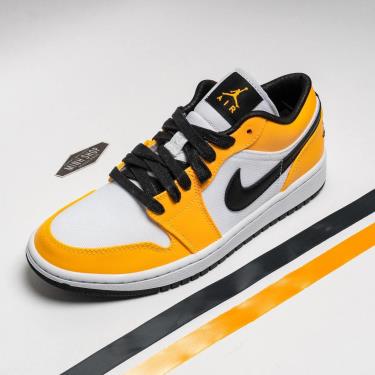 -1XXX K Giày Nike Air Jordan 1 Low Laser Orange [CZ4776 107]