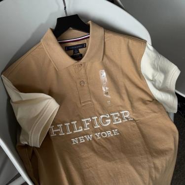 Áo Polo Tommy Hilfiger New York Regular Fit Monotype ''Begie'' [XM03861 250] - Image 1