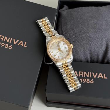 Đồng Hồ I&W Carnival Japan Quartz Sapphire ''Demi/White dial'' [8131L2] - Image 1