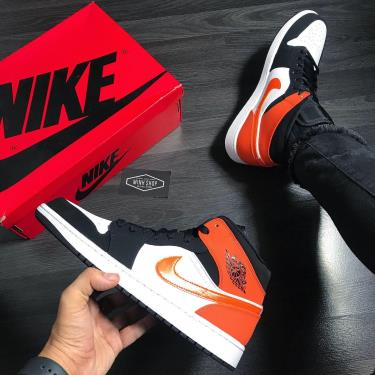 Hàng Chính Hãng Nike Air Jordan 1 Mid "Shattered Backboard" 2020** Hàng Chính Hãng Nike Air Jordan 1 Mid "Shattered Backboard" 2020**