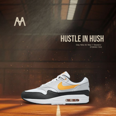 Giày Nike Air Max 1 'Steelers' [FD9082 104] - Image 1