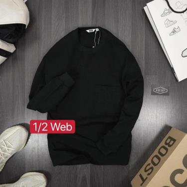 Hàng Chính Hãng Áo Sweater Uniqlo Black **2021** flash deal 50% hang-chinh-hang-ao-sweater-uniqlo-black-2021-flash-deal-50