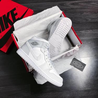-1xxx K BEST DEAL  Giày Nike Air Jordan 1 Mid White camo [O]  ** [DC9035 100]
