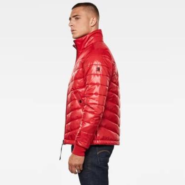 Hàng Chính Hãng Áo Khoác Jacket G-Star Light Padded Red 2021** hang-chinh-hang-ao-khoac-jacket-g-star-light-padded-red-2021