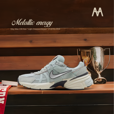 Giày Nike V2K Run ''Light Orewood Brown'' [Fn6703 003] - Image 1