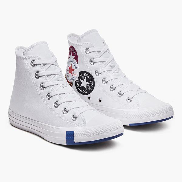  - Hàng Chính Hãng Converse Chuck Taylor All Star Twisted  Classic Logo Play White/Rush Blue/Maroon 2020**