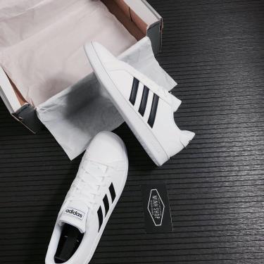 Must Have - Giày Adidas Grand Court White/Black ** [EF0103]