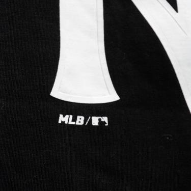 Hàng Chính Hãng Áo Thun MLB NY Big Logo Black/White V2 **2021**