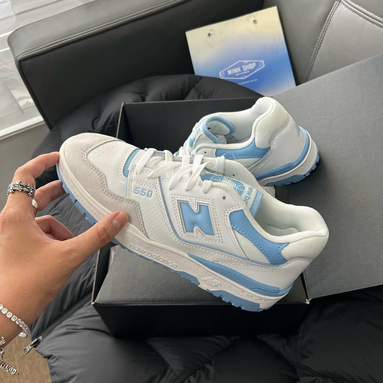 New Balance 550 White University Blue BB550LSB