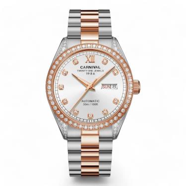 Đồng Hồ Carnival ''Demi/White dial'' [8907G] - Image 1