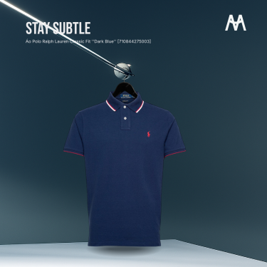 Áo Polo Ralph Lauren Classic Fit  ''Dark Blue'' [710844275003] - Image 1