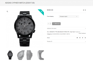 Đồng Hồ Adidas Cypher M1 Black Watch ** [Z03017-00]
