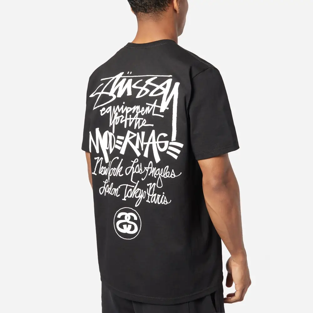 Minhshop.vn - Áo Thun Stussy Modern Age Black [1904793] - ZZZ