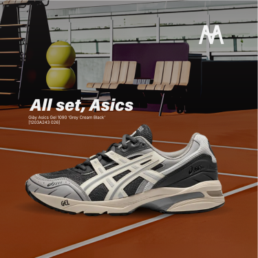 Giày Asics Gel 1090 ‘Grey Cream Black’ [1203A243 026] - Image 1