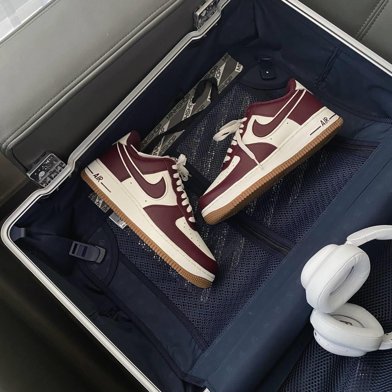 Nike Air Force 1 '07 LV8 'College Pack - Night Maroon' DQ7659-102