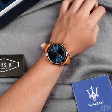 Maserati Epoca Dial Brown/Blue Watch ** [R8851118001]