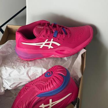 Giày Asics GEL-RESOLUTION X ''BRIGHT ROSE CREAM'' [1042A279 700] Training / Pickleball / Tennis - Image 1