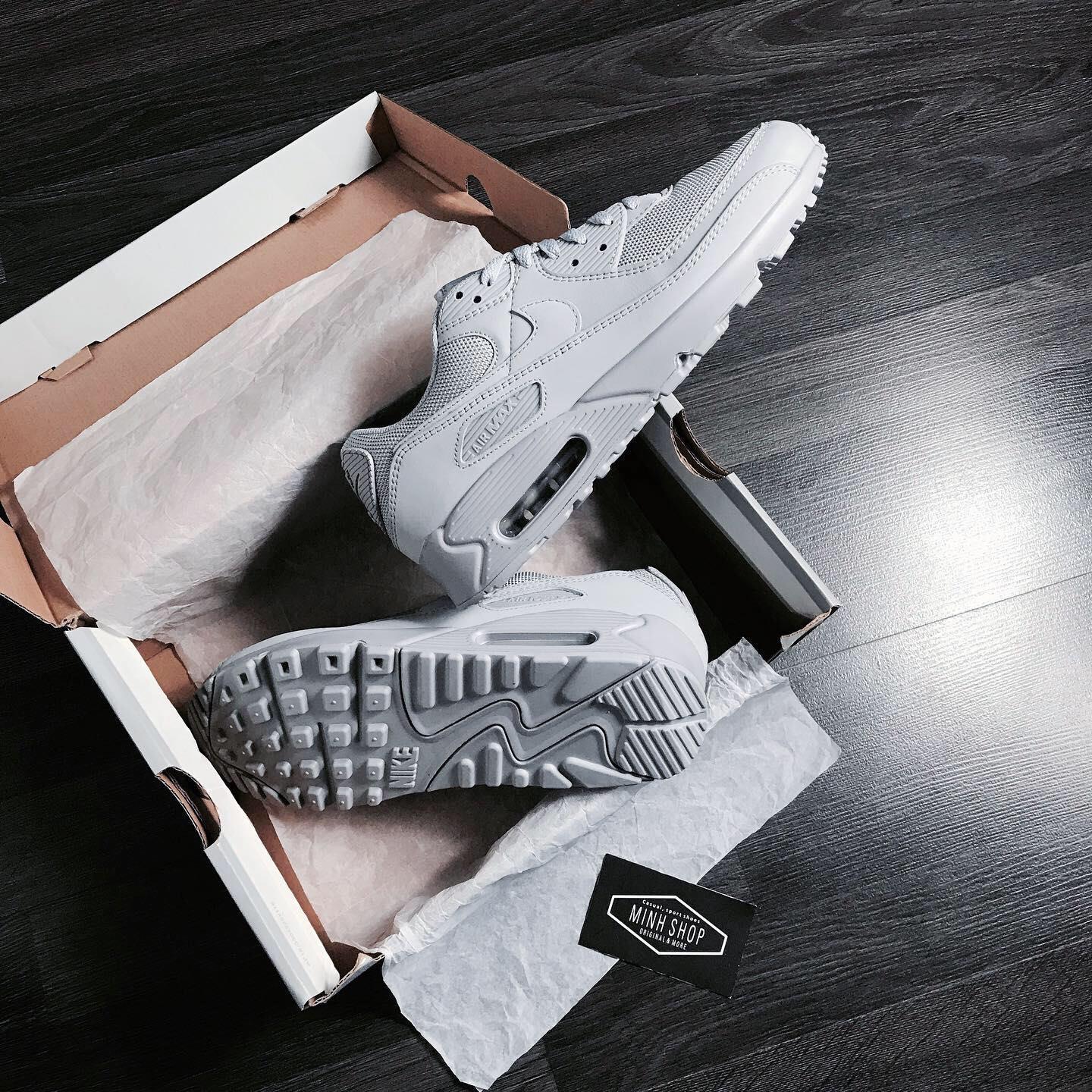 Minhshop.vn - Hàng Chính Hãng Nike Air Max 90 All Grey * 2020 *