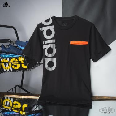 Hàng Chính Hãng Áo Thun Adidas Black/Grey ( MỚI VỀ ) hang-chinh-hang-ao-thun-adidas-black-grey-moi-ve
