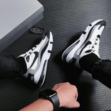 ⚜New Arrivals⚜ Hàng Chính Hãng Nike Air Max 270 React White/Black/Grey 2021** [CT1264 101]