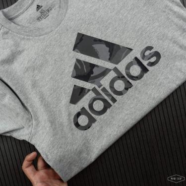 Hàng Chính Hãng Áo Thun Adidas  Essentials Camouflage-Print Grey 2021 ** [GK9637]