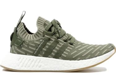 Hàng Chính Hãng Adidas NMD R2 Primeknit Japan Khaki Green 2020**