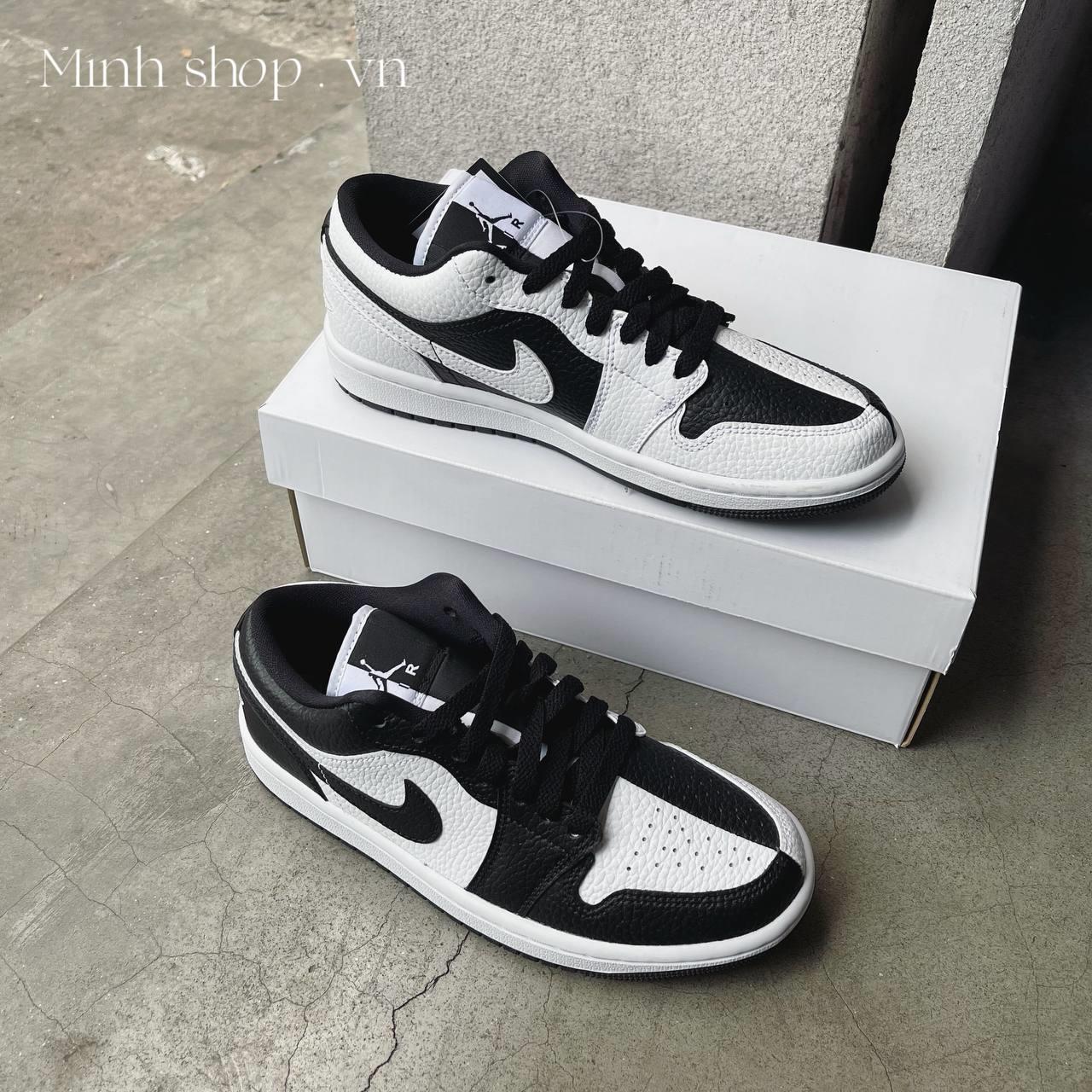 Minhshop.vn - Giày Nike Air Jordan 1 Low SE Homage White Black