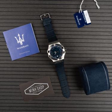 Hàng Chính Hãng Maserati Potenza Blue Dial Watch 2021**
