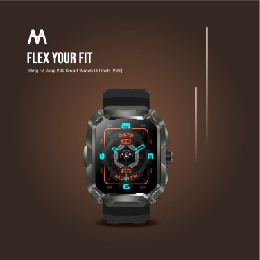 Đồng Hồ Jeep P09 Smart Watch 1.91 Inch [P09] - Image 1