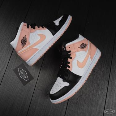 -1XXX 💥 Giày Nike Air Jordan 1 Mid “Crimson Tint” ** [554724 133] [ O ]