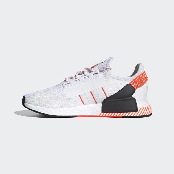 Minhshop.Vn - Hàng Chính Hãng Adidas Nmd R1 V2 'White Solar Red' 2020**