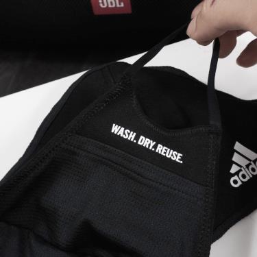 Pack 3 cái ~~  Khẩu Trang Adidas Face Cover Black  2021** DEAL 12Hours