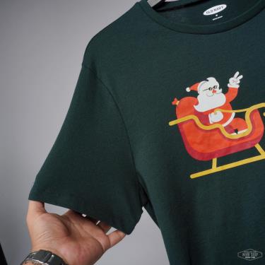 Hàng Chính Hãng Áo Thun Old Navy Christmas Stay Fly Green 2021**