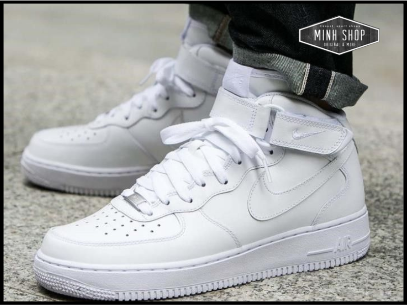 Nike Air Force 1 Đế Cao Bao Nhiêu cm? Review AF1 chi tiết