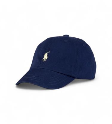 Nón Polo Ralph Lauren Cotton Chino Baseball Cap  ''Navy Yellow'' [323552489004] - Image 1