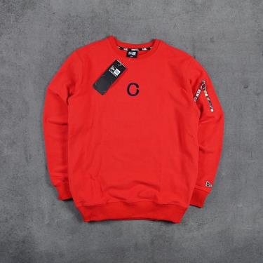 Hàng Chính Hãng Áo Sweater New Era Red Orange 2021** hang-chinh-hang-ao-sweater-new-era-red-orange-2021