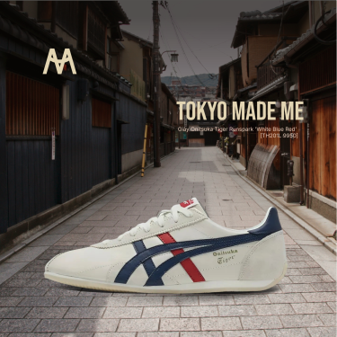 Giày Onitsuka Tiger Runspark 'White Blue Red' [TH201L 9950]